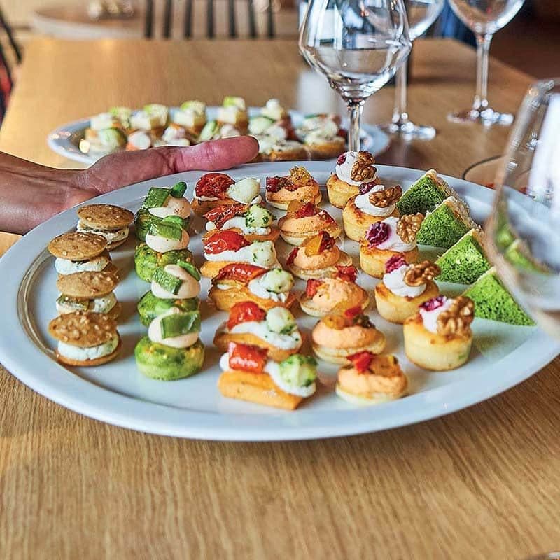 Coffret canapés végétarien